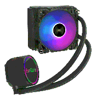 Комплект водяного охлаждения ExeGate BlackWater-120.PWM.RGB 