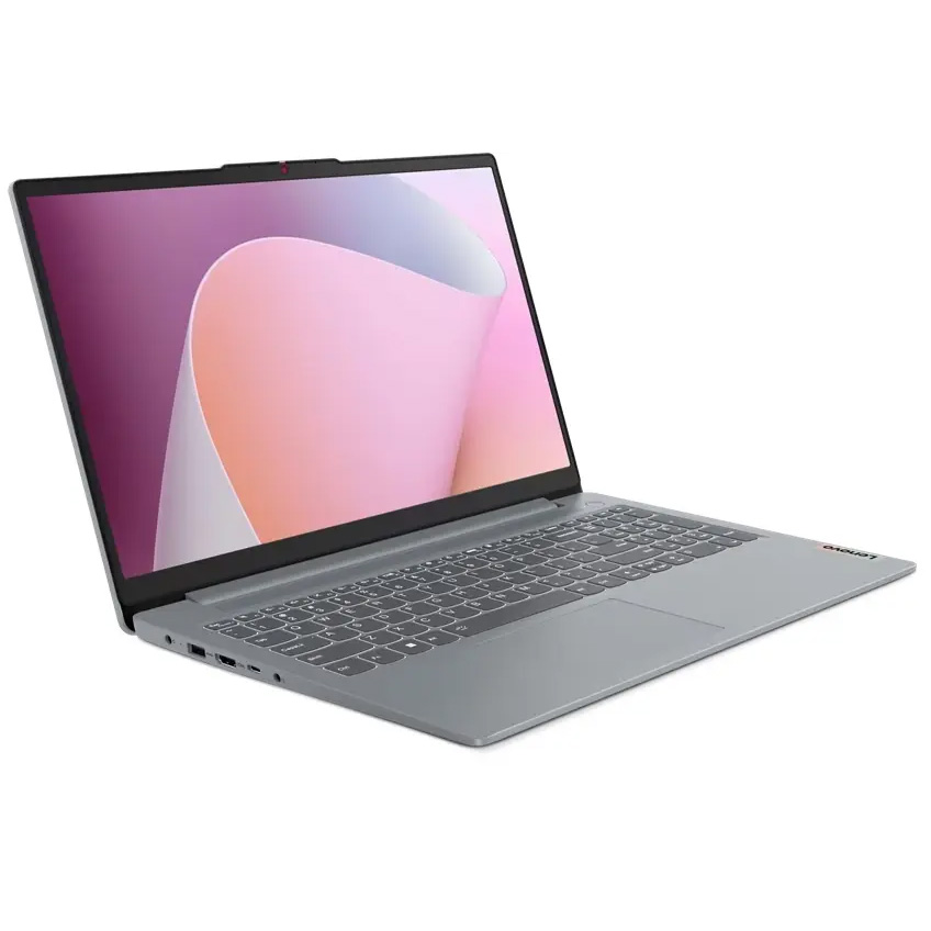 Ноутбук Lenovo IdeaPad Slim 3 15AMN8, 15.6" (1920x1080) IPS/AMD Ryzen 5 7520U/16 ГБ LPDDR5/512 ГБ SSD/AMD Radeon Graphics/Без системы, Серый (82XQ00N7PS)