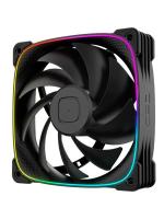 ���������� Geometric Future Squama 3003B-12 Black 120mm / ARGB, PWM, 120x120x30 mm, 800-2300 RPM, 84.0 CFM, 35.8 dBA / 1F3003B112000