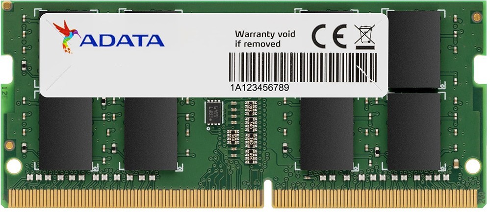   32Gb DDR4 3200MHz ADATA SO-DIMM (AD4S320032G22-SGN)