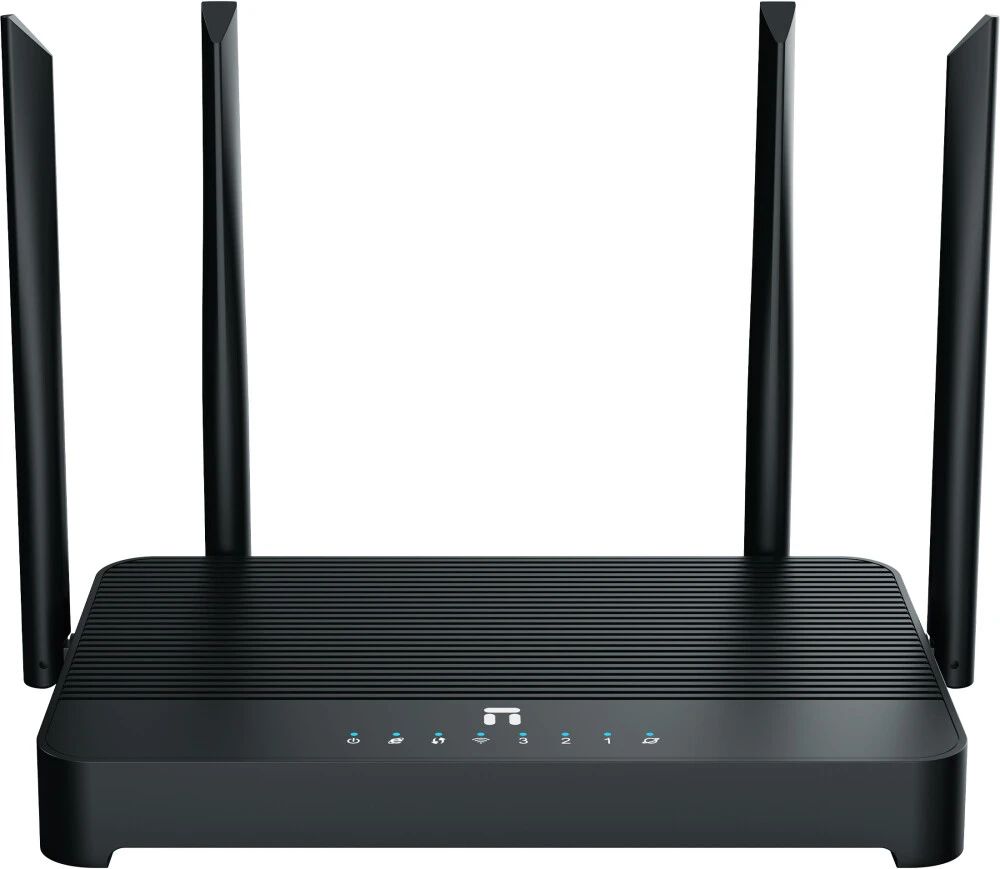 Wi-Fi роутер Netis NX31, Wi-Fi 6, AX3000, 2.4/5ГГц, 3 LAN, черный