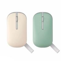Asus Marshmallow MD100 White/Green (90XB07A0-BMU0B0)  ,  (Bluetooth + ), 1600 dpi, USB, : , 