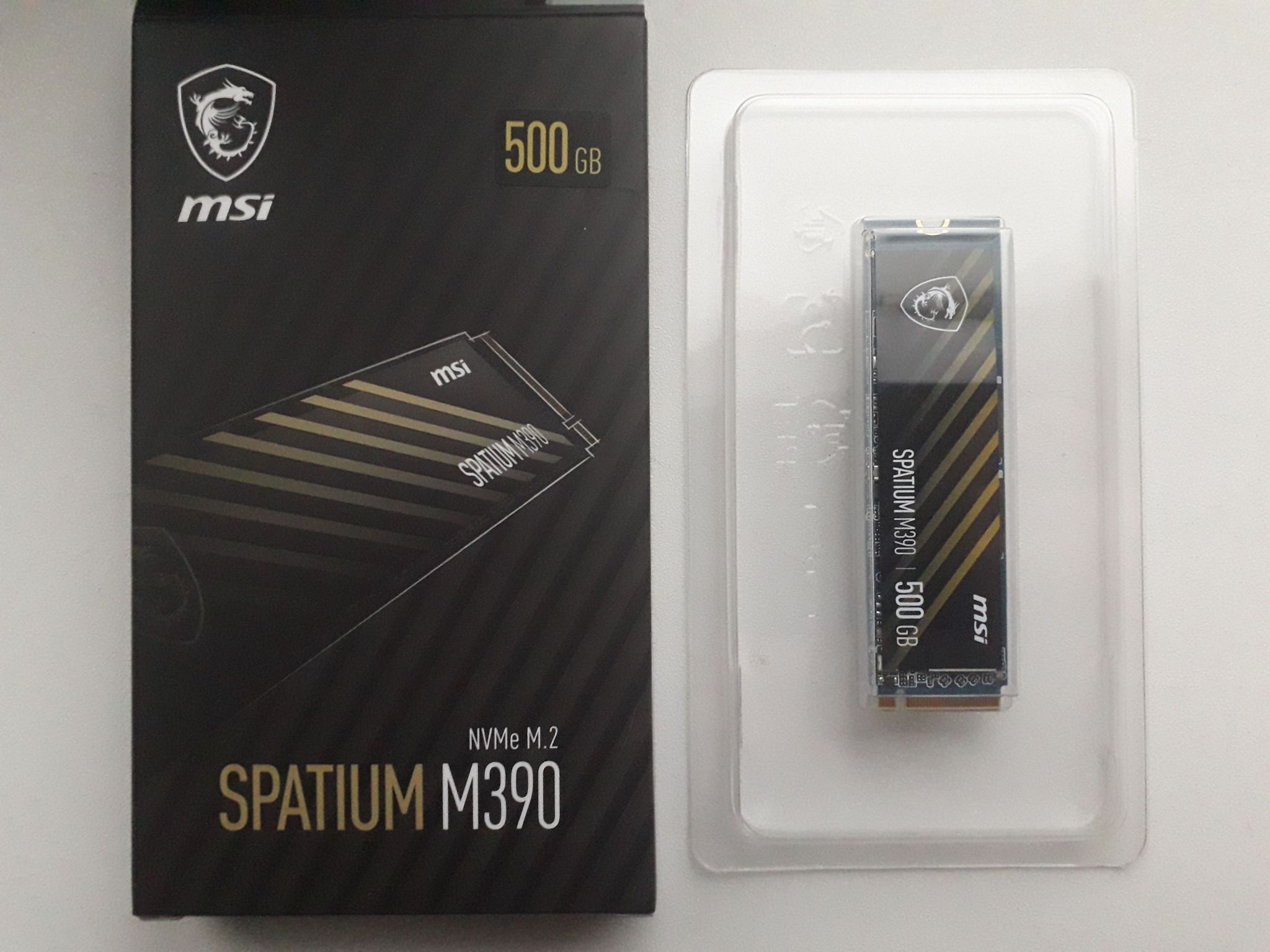 Ssd m 2 msi spatium m390