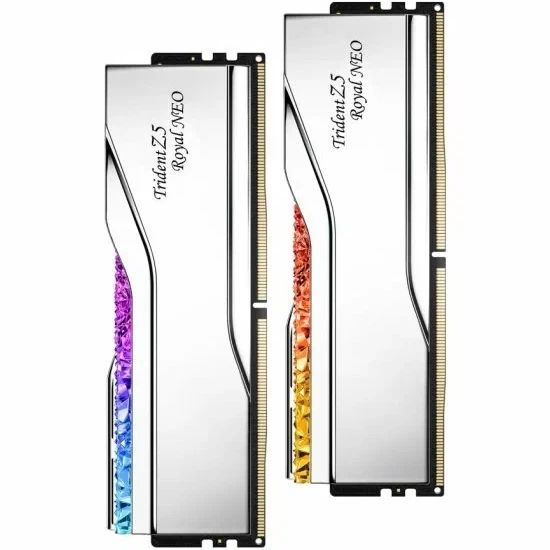 Модуль памяти DDR5 G.SKILL TRIDENT Z5 ROYAL NEO RGB 96GB (2x48GB) 6000MHz CL28 (28-36-36-96) 1.35V / F5-6000J2836F48GX2-TR5NS