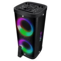   2.0 SVEN PS-930  (2x75 W, mini Jack, 2  6.35  Jack, USB, Bluetooth, FM, micro SD, , 7200 A, LED )