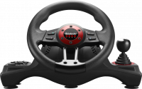 Игровой руль Defender Extreme PC/PS3,12 кнопок,рычаг передач