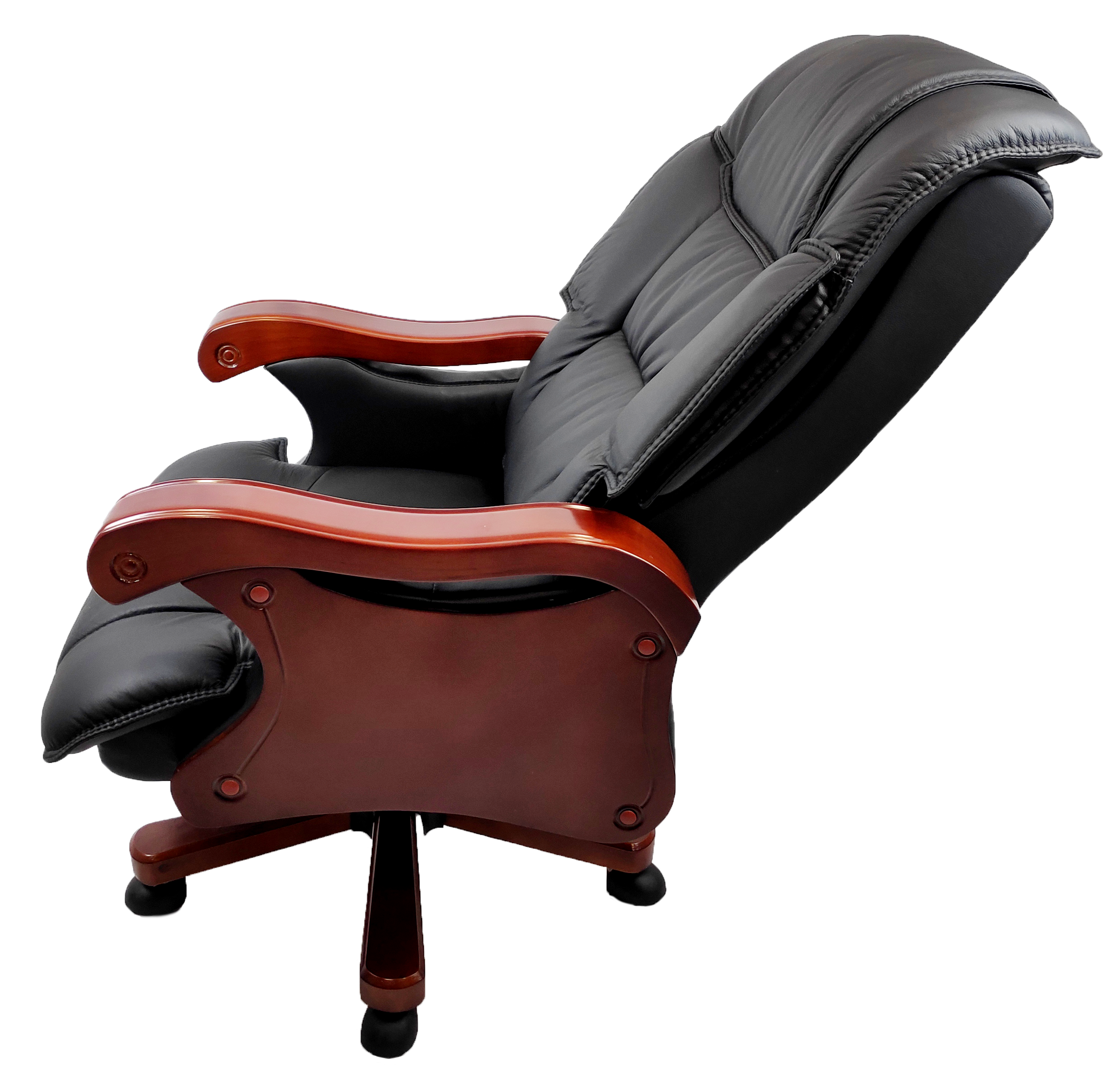 Офисное кресло руководителя Raybe ka-305 коричневый