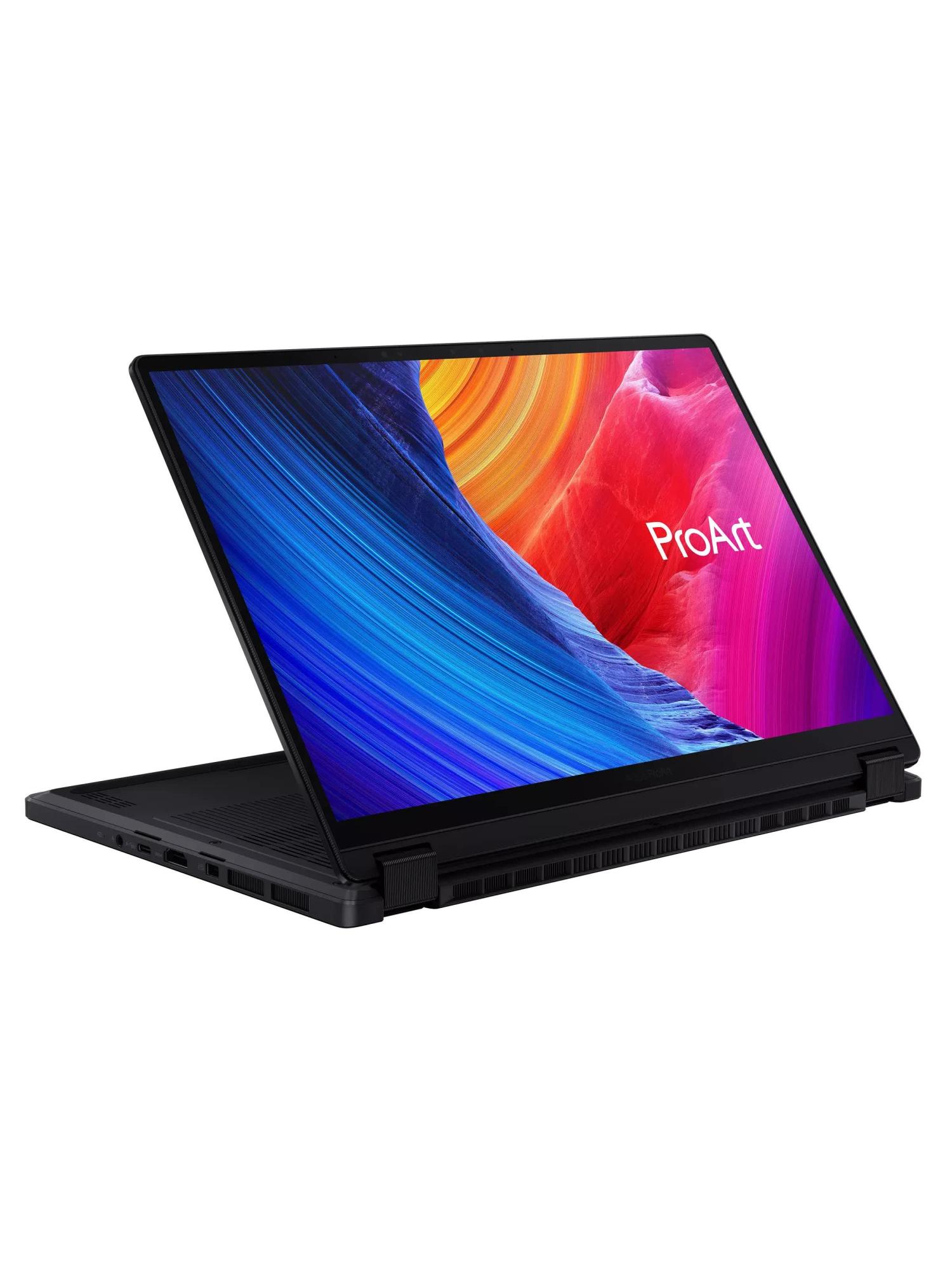 Ноутбук ASUS ProArt PX13 HN7306EA-LX010X, 13.3" (2880x1800) OLED/AMD Ryzen AI Max+ 395/64 ГБ LPDDR5X/1024 ГБ SSD/AMD Radeon Graphics/Windows 11 Pro, Черный (90NB17X1-M00950)