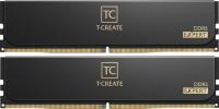   32GB (2x16GB)  TEAMGROUP T-Create Expert, DDR5, 6000MHz CL38 (38-38-38-78) 1.25V / CTCED532G6000HC38ADC01 / Black