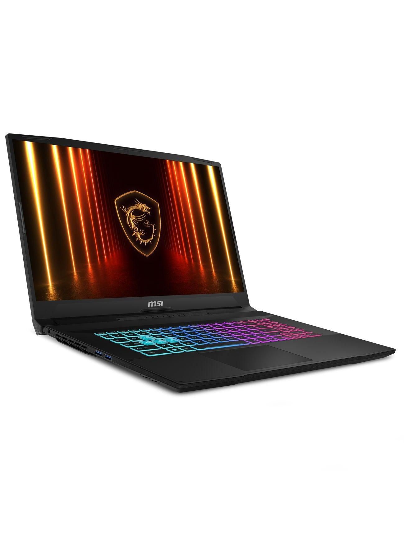Ноутбук MSI Katana 17 B2RVEK-1617XRU, 17.3" (1920x1080) IPS 144 Гц/Intel Core 7 240H/16 ГБ DDR5/1024 ГБ SSD/NVIDIA GeForce RTX 4050 для ноутбуков (6 Гб)/Без системы, Черный (9S7-17L591-1617)