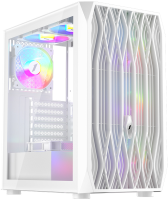  1STPLAYER ARIYA AY7 White / ATX / 4x120mm LED fans / AY7-WH-4F1-W