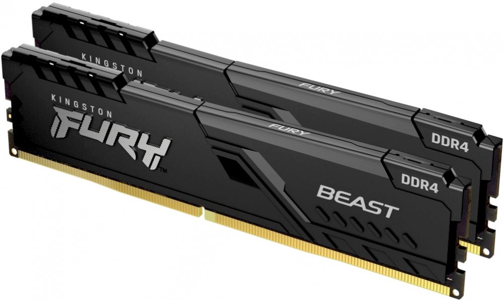   16Gb Kingston Fury Beast DDR4 3733MHz  (KF437C19BBK2/16) (2x8Gb KIT) retail