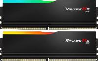   DDR5 G.SKILL RIPJAWS M5 RGB 64GB (2x32GB) 6000MHz CL32 (32-38-38-96) 1.4V / F5-6000J3238G32GX2-RM5RK / Black