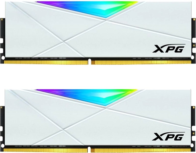   16Gb ADATA XPG Spectrix D50 RGB (AX4U36008G18I-DW50) (2x8Gb KIT) DDR4, 3600MHz, DIMM, PC28800 