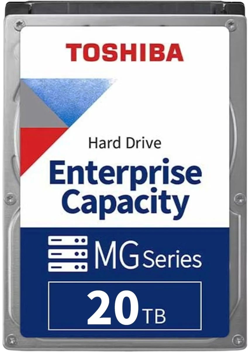 Жёсткий диск HDD 20TB SATA-III Toshiba MG11 Enterprise Capacity (MG11ACA20TE)