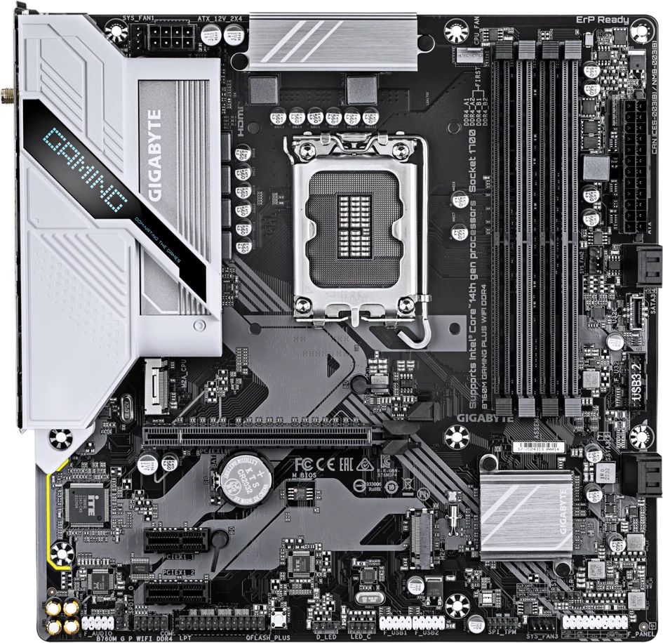 Материнская плата Gigabyte B760M GAMING PLUS WIFI DDR4