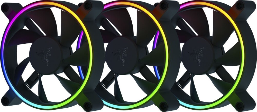    Razer Kunai Chroma 120mm 3 Fans (RC21-01810100-R3M1) 3 e  , 120 , 500-2200 /, 17.48-65.5 CFM, 4-pin PWM,  