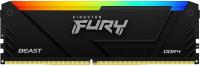  DDR4 32GB 2666MHz Kingston KF426C16BB2A/32 Fury Beast RGB RTL Gaming PC4-21300 CL16 DIMM 288-pin 1.2 dual rank   Ret
