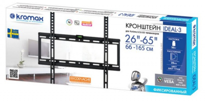 ��������� Kromax IDEAL-3 ������ 22-65" max 50�� VESA 400x400 �������������
