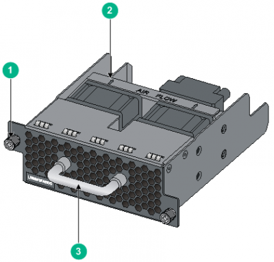 ���� ������������ H3C Fan Module LSWM1FANSC  (DW, 4028, Air Inlets in Panel)