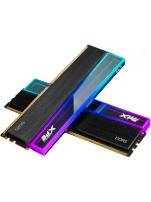 ����������� ������ ADATA NOVAKEY RGB DDR5 DIMM 32GB 5600MHz 2*16GB 46-45-45 1.1V BLACK DUAL COLOR BOX