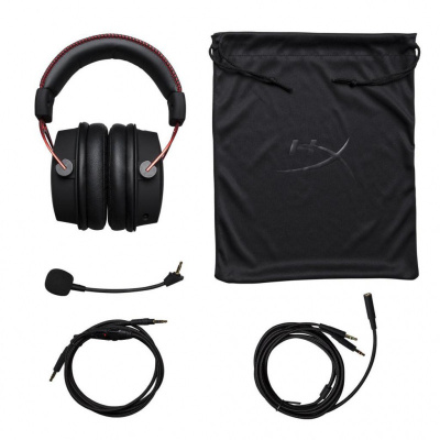   HyperX Cloud Alpha, red