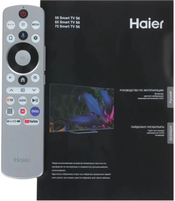 ��������� Haier S6 65" QLED 4K Ultra HD 144Hz MEMC WiFi Smart TV ����� (DH1VWQD06RU)