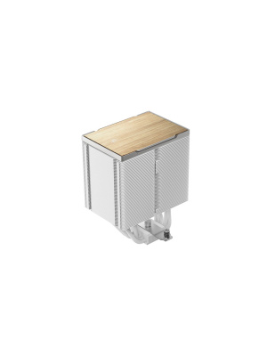 ����� DEEPCOOL AK500 G2 WH LGA1851/1700/1200/115X/AM5/AM4 (TDP 240W, PWM, Fan 120mm, 5 ����. ������, Copper Base, Wood-grain top cover, �����) RET