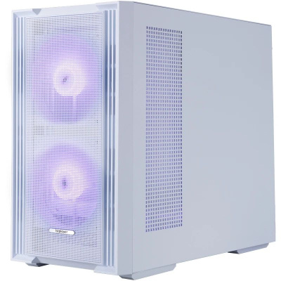 ������ 1STPLAYER AU6 ARGB White / mATX / 2x140mm & 3x120mm ARGB fans / AU6-WH-2FA7-14-W-2FA7R-W-1FA7-W