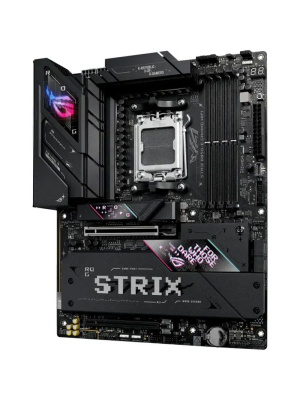 ����������� ����� ASUS ROG STRIX B850-E GAMING WIFI, AM5, B850, 4*DDR5, 4*SATA, 5*M.2, 6*USB 3.2, 4*USB 2.0, Type-C, 2*PCIx16, 1*PCIx1, DP+HDMI, ATX; 90MB1J60-M0EAY0
