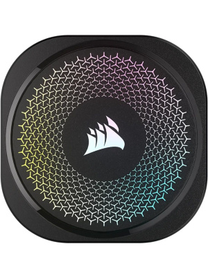 ������� ����������� ���������� Corsair NAUTILUS 240 ARGB (240mm, Black, ARGB/ Fans: 2x120mm, 74.37CFM, 34dBA, 2100RPM/ S: 1851, 1700, AM5, AM4)