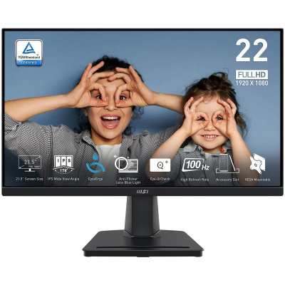 ������� 21.5" MSI PRO MP225 Black 
