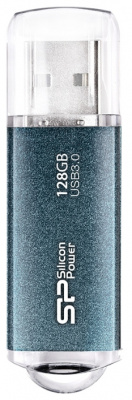 USB Flash  128Gb Silicon Power Marvel M01 Blue (SP128GBUF3M01V1B)