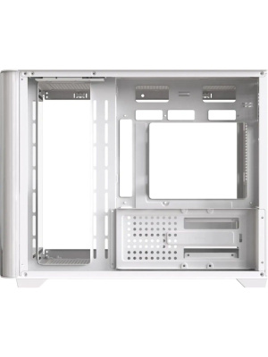 ������ Formula V Line Crystal U2M Floe White, MATX, TYPE-C*1, USB3.0*1, Curved Glass, SIDE 2x FLOE ARGB, REAR 1x FLOE ARGB