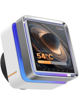 ��� Ocypus Sigma L36 EX WH ARGB, 360mm, LCD Pump 3.95" IPS, 3x120mm ARGB fans, LGA115X/1200/1700/18XX, AM4/AM5
