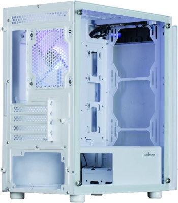 ������ Zalman T4 PLUS White Mini-Tower ARGB