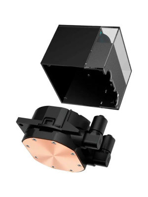 ������� ���������� PCCooler DS360 ARGB Display BK (310W, 360mm, LED, Black, ARGB/ Fans: 3x120mm, 90.56CFM, 39.8dBA, 2500RPM/ Pump height 65mm, 15dBA, 2600RPM, Rad thickness 27mm/ S: 1851, 1700, 1200, 115X, AM5, AM4)