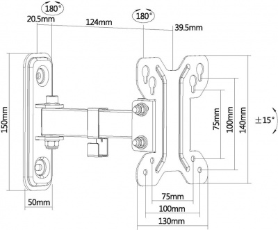 ��������� Ultramounts UM892 ��� ����������, ���������, 13-27", �� 30 ��, ���������, ���������, ����������, ������