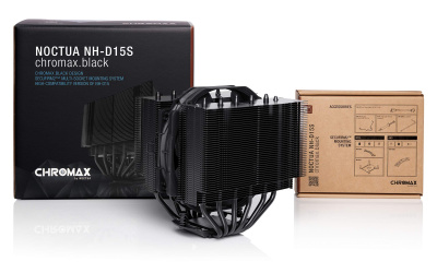 ����� ��� ���������� Noctua NH-D15S CH.BK (NH-D15S CH.BK), ������ 160 ��, 300-1500 ��/���, 25���, PWM Black