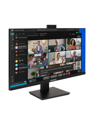 ������� ExeGate 27" SuperView EA2707A {IPS 2560x1440 165Hz 1ms 16:9 250cd 1000:1 178/178 2xHDMI2.0 DisplayPort USB WebCam} [EX300309RUS]