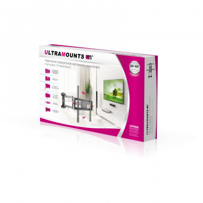 ��������� ��� ���������� Ultramounts UM 906 ������ 32"-55" ����.35�� ��������� ���������-��������� � ���������