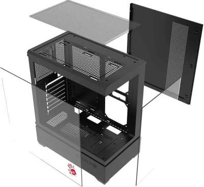 ������ �� Bloody CC-127, ��� ��, Midi-Tower, ������ (CC-127-BK)