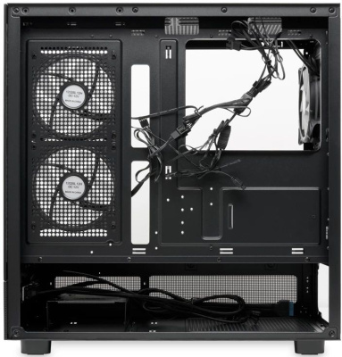 ������ �� ��� ����� ������� HSPD F710, Panoramic Mid Tower, Black, F710-TGBK-ARGB
