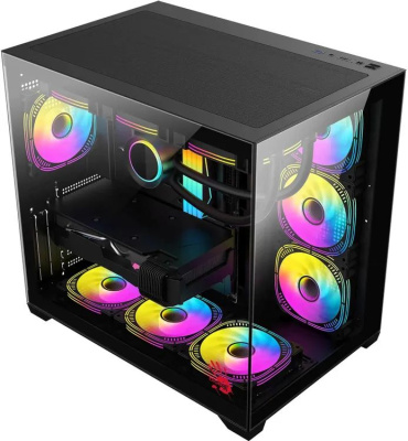 ������ Bloody CC-122, Midi-Tower, ��� �� ������ (CC-122V2-BK)