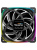 Комплект вентиляторов (3 шт.) Geometric Future Squama 3003B-12 Black 120mm / ARGB, PWM, 120x120x30 mm, 800-2300 RPM, 84.0 CFM, 35.8 dBA / 1F3003B312000 Комплект вентиляторов (3 шт.) Geometric Future Squama 3003B-12 Black 120mm / ARGB, PWM, 120x120x30 mm, 800-2300 RPM, 84.0 CFM, 35.8 dBA / 1F3003B312000