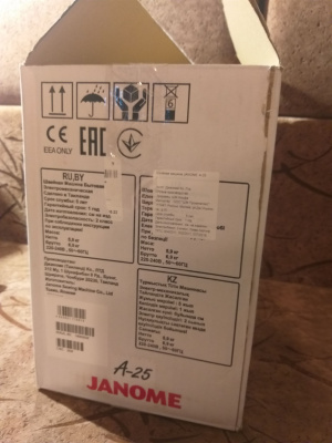 ������� ������ Janome A-25