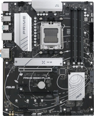 ����������� ����� Asus PRIME B650-PLUS-CSM, SocketAM5, AMD B650, ATX, Ret 90MB1BS0-M0EAYC