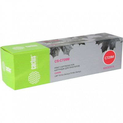 �����-�������� Cactus CS-C729M ��������� ��� Canon i-SENSYS LBP-7010C/LBP-7018C (1000���.)