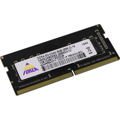 ������ ��� �������� Neo Forza SO-DIMM DDR4 DIMM 8 �� PC4-21300 (DDR4 2666 ���) (NMSO480E82-2666EA10)