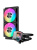 ������� ���������� ��� ���������� SAMA L70 240BK (290W, 240mm, Black, ARGB/ Fans: 2x120mm, 72.3CFM, 28dBA, 2200RPM/ Pump height 66mm, 3000RPM, Rad thickness 27mm/ S: 1851, 1700, 1200, 115X, AM5, AM4)